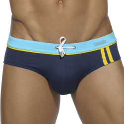 Slip de Bain Sport Detail Binding Marine Addicted