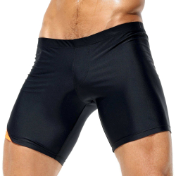 Short Cycliste Haddock Noir Rufskin