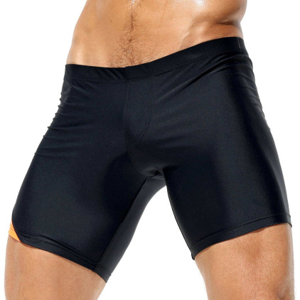 Short Cycliste Haddock Noir Rufskin