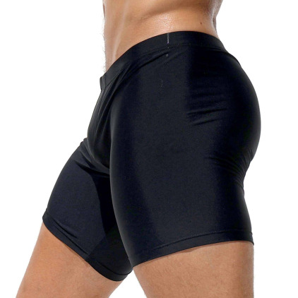 Short Cycliste Haddock Noir Rufskin