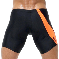 Short Cycliste Haddock Noir Rufskin
