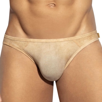Slip Bikini Simsuede Beige ES Collection