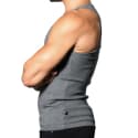 Andrew Christian Tank Beater - Charcoal