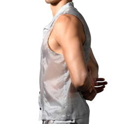 Andrew Christian Naked Truth Capsule Harness Vest - Grey