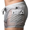 Andrew Christian Naked Truth Capsule Cargo Shorts - Grey