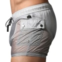 Andrew Christian Naked Truth Capsule Cargo Shorts - Grey