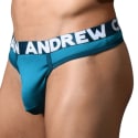 Andrew Christian Almost Naked Quick Dry Mesh Thong - Teal