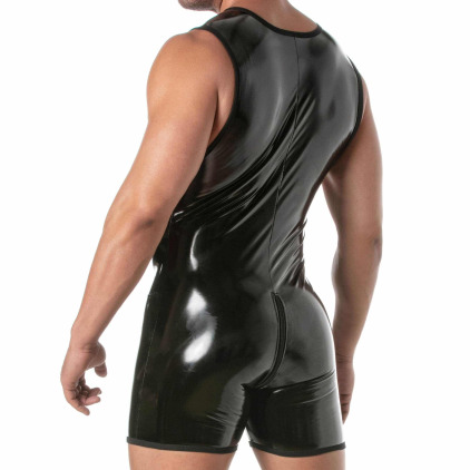 Body Zippé Vinyl Noir TOF Paris