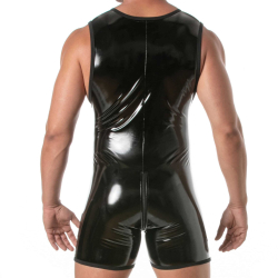 Body Zippé Vinyl Noir TOF Paris
