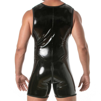 Body Zippé Vinyl Noir TOF Paris