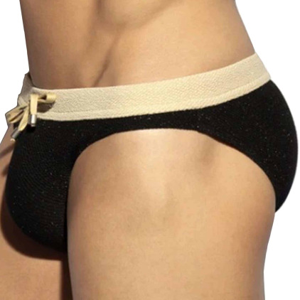 Slip de Bain Bikini Catwalk Noir ES Collection