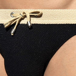 Slip de Bain Bikini Catwalk Noir ES Collection
