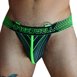 Breedwell Futura Jock - Neon Green - Black