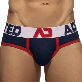 Slip Tommy Piqué Bleu Marine Addicted