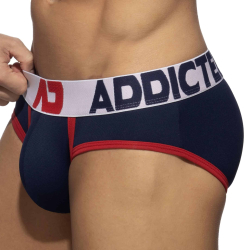 Slip Tommy Piqué Bleu Marine Addicted