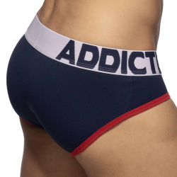 Slip Tommy Piqué Bleu Marine Addicted