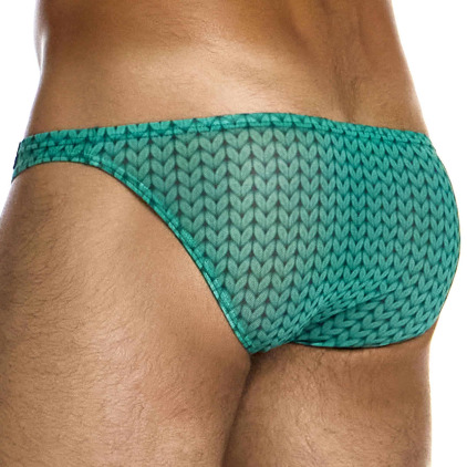 Modus Vivendi Illusion Low Cut Briefs - Green