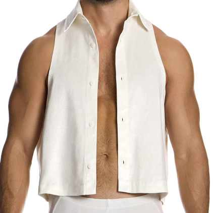 Crop Top Lacquer Blanc Cassé Modus Vivendi
