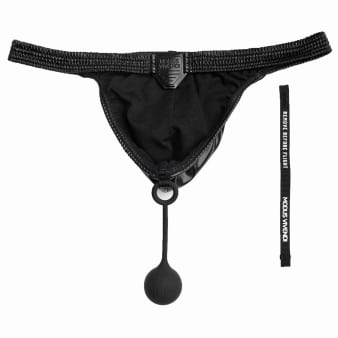 String de Bain Pleasure Avant-Garde Noir Modus Vivendi
