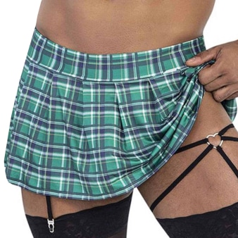 CandyMan Garter Skirt - Green