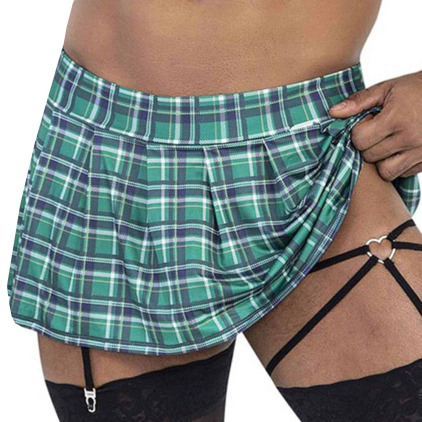 Jupe Porte-Jarretelle Verte CandyMan