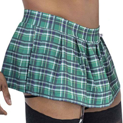 Jupe Porte-Jarretelle Verte CandyMan