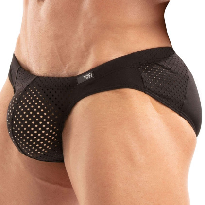 TOF Paris Temptation Microfiber Bikini Briefs - Black