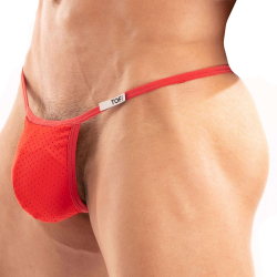 TOF Paris Temptation Microfiber Thong - Red