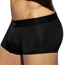 Boxer Court Léopard Noir ES Collection