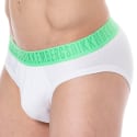 Bikkembergs 3-Pack Fashion Bicolor Cotton Briefs - Black - White - Navy