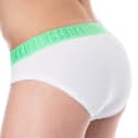 Bikkembergs 3-Pack Fashion Bicolor Cotton Briefs - Black - White - Navy