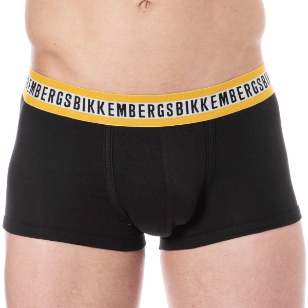 Bikkembergs 3-Pack Fashion Tape Cotton Boxer Briefs - Blue - Black - White