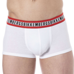 Bikkembergs 3-Pack Fashion Tape Cotton Boxer Briefs - Blue - Black - White