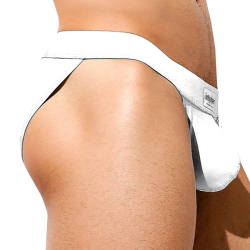 Slip Tanga Obscene Blanc Intymen