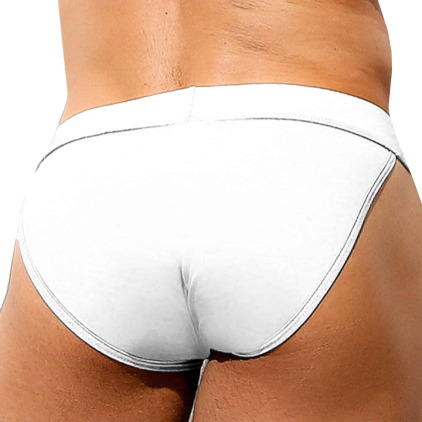 Slip Tanga Obscene Blanc Intymen