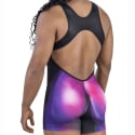 CandyMan Muscle Bodysuit - Magenta