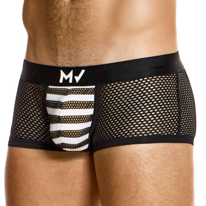 Modus Vivendi Striped Through Trunks - Black - White