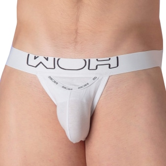 Slip Tanga Sexy Fun Blanc WOH