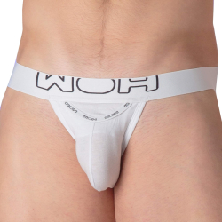 Slip Tanga Sexy Fun Blanc WOH
