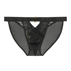 WOH Pure Seduction Tanga Briefs - Black