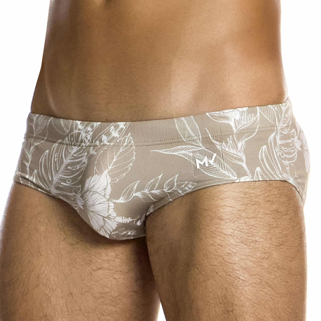 Modus Vivendi Floreale Classic Swim Briefs - Sand