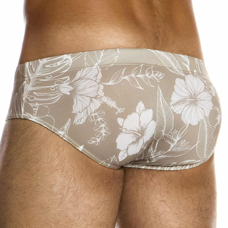 Modus Vivendi Floreale Classic Swim Briefs - Sand
