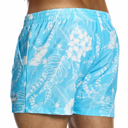 Modus Vivendi Floreale Swim Shorts - Aqua