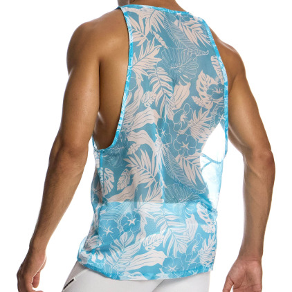 Modus Vivendi Floreale Tank Top - Aqua