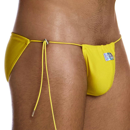 Slip de Bain Tanga Chameleon Citron Modus Vivendi