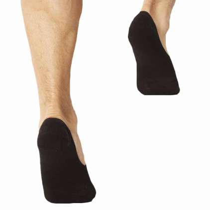 Lot de 3 Paires de Chaussettes Invisibles Noires SKU