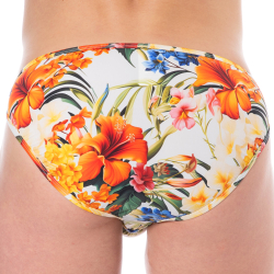 Slip Microfibre Tropical Summer Blanc SKU