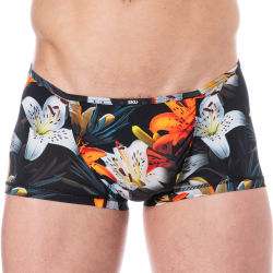 Boxer Court Microfibre Tropical Summer Noir SKU