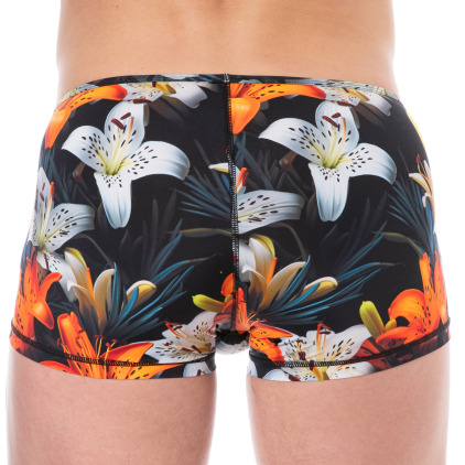 Boxer Court Microfibre Tropical Summer Noir SKU
