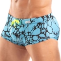 TOF Paris Printed Swim Trunks - Blue